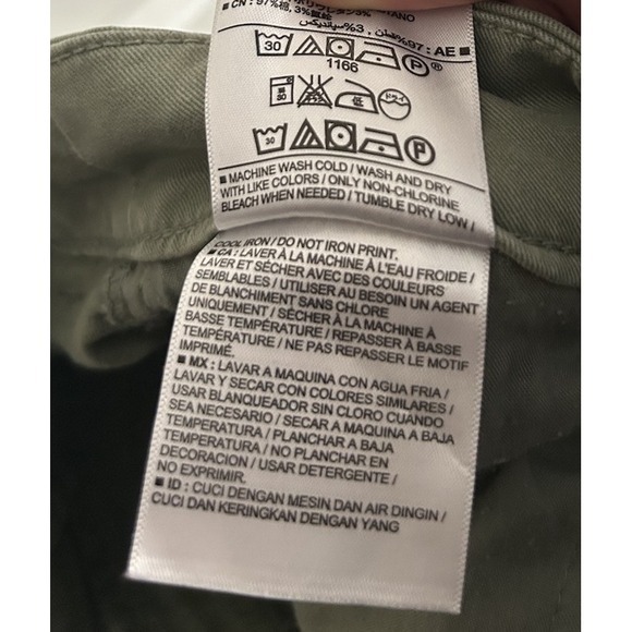 Old Navy Women 8 Reg High-Waisted Pixie Skinny Ankle Green Pants Casual Colorful - Picture 14 of 16